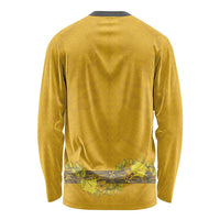 Tonga Anastasis College Long Sleeve Shirt Tongan Ngatu Kupesi Pattern - Polynesian Pride