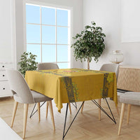 Tonga Anastasis College Tablecloth Tongan Ngatu Kupesi Pattern - Polynesian Pride