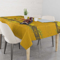 Tonga Anastasis College Tablecloth Tongan Ngatu Kupesi Pattern - Polynesian Pride