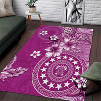 Cook Islands Area Rug Fandango Hibiscus And Stars LT05 Fandango - Polynesian Pride