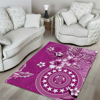 Cook Islands Area Rug Fandango Hibiscus And Stars LT05 - Polynesian Pride