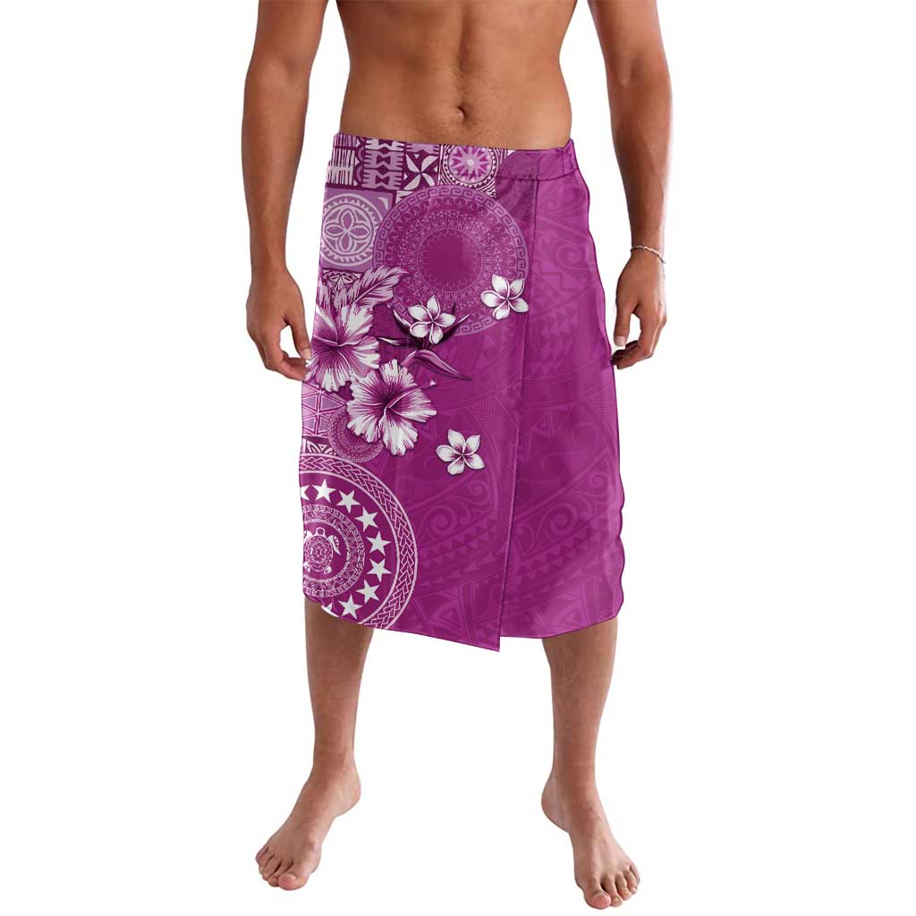 Cook Islands Lavalava Fandango Hibiscus And Stars
