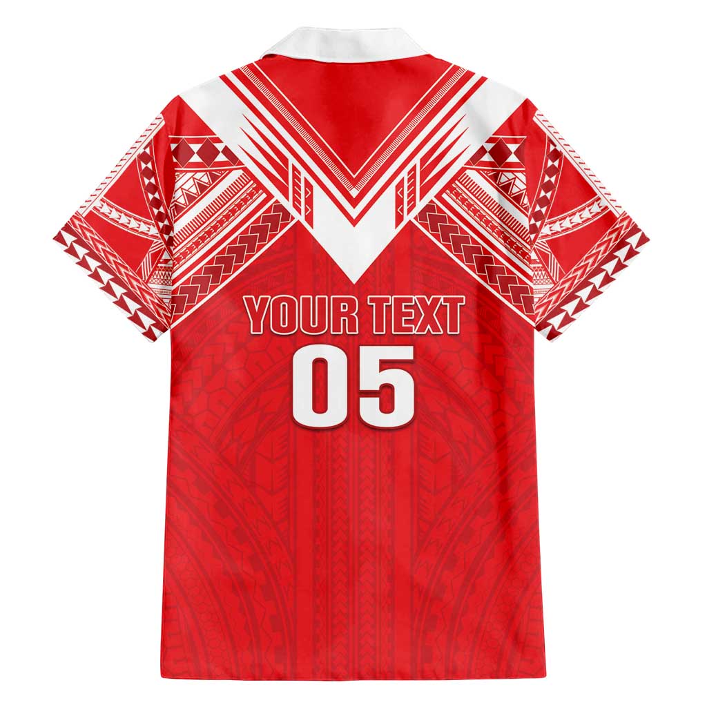 Custom Tahiti Football Family Matching Long Sleeve Bodycon Dress and Hawaiian Shirt Coat Of Arms Polynesian Tribal Pattern LT05 - Polynesian Pride