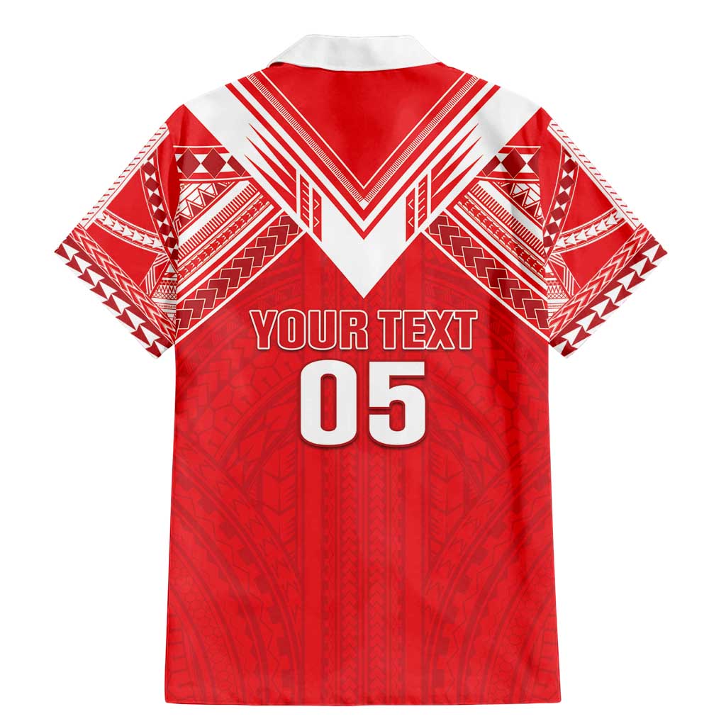 Custom Tahiti Football Family Matching Mermaid Dress and Hawaiian Shirt Coat Of Arms Polynesian Tribal Pattern LT05 - Polynesian Pride