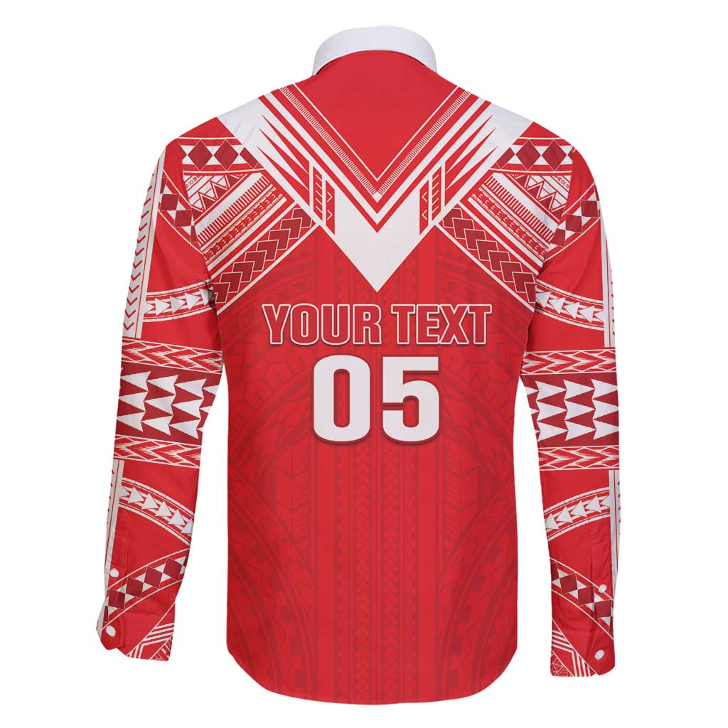 Custom Tahiti Football Family Matching Summer Maxi Dress and Hawaiian Shirt Coat Of Arms Polynesian Tribal Pattern LT05 - Polynesian Pride