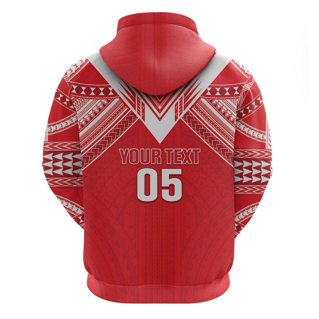 Custom Tahiti Football Hoodie Coat Of Arms Polynesian Tribal Pattern LT05 - Polynesian Pride