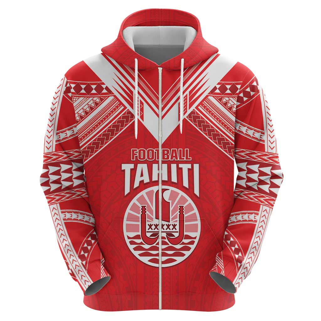 Custom Tahiti Football Hoodie Coat Of Arms Polynesian Tribal Pattern LT05 - Polynesian Pride