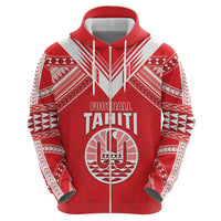 Custom Tahiti Football Hoodie Coat Of Arms Polynesian Tribal Pattern LT05 - Polynesian Pride