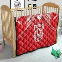 Tahiti Football Quilt Coat Of Arms Polynesian Tribal Pattern LT05 - Polynesian Pride