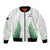 Custom New Zealand Fern Football Bomber Jacket Simple Style