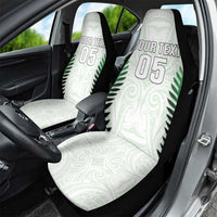 Custom New Zealand Fern Football Car Seat Cover Simple Style LT05 - Polynesian Pride