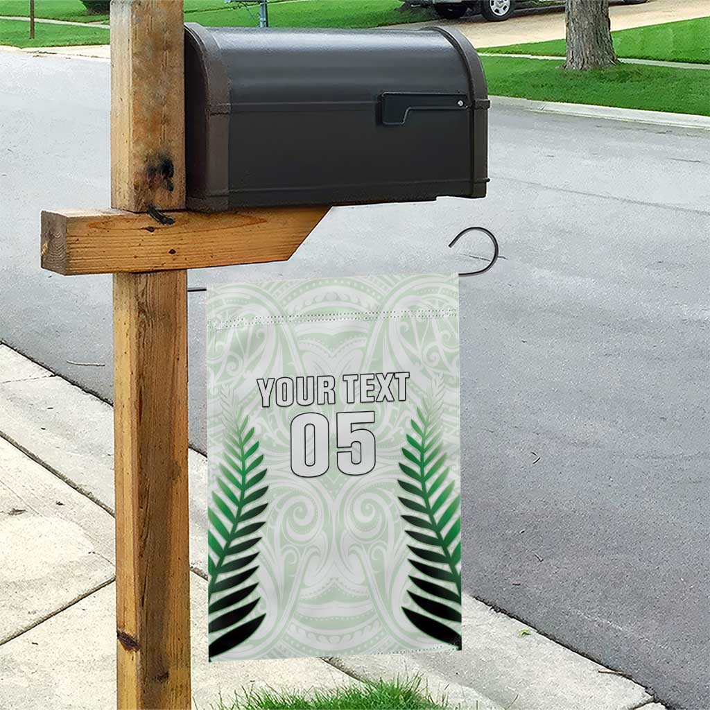 Custom New Zealand Fern Football Garden Flag Simple Style LT05 - Polynesian Pride