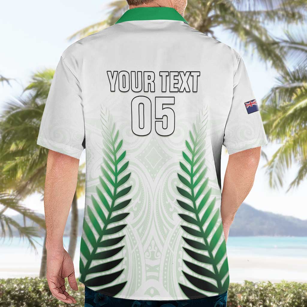 Custom New Zealand Fern Football Hawaiian Shirt Simple Style LT05 - Polynesian Pride