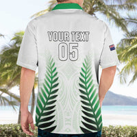 Custom New Zealand Fern Football Hawaiian Shirt Simple Style LT05 - Polynesian Pride