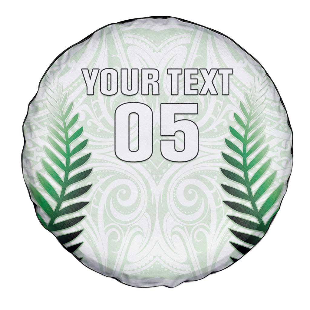 Custom New Zealand Fern Football Spare Tire Cover Simple Style LT05 - Polynesian Pride