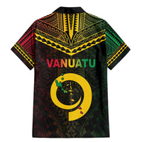 Happy Vanuatu Father Lini Day Family Matching Mermaid Dress and Hawaiian Shirt LT05 - Polynesian Pride