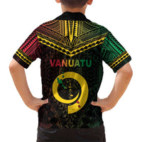 Happy Vanuatu Father Lini Day Kid Hawaiian Shirt LT05 - Polynesian Pride