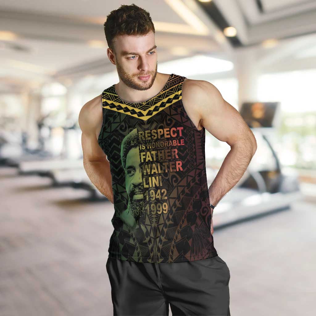 Happy Vanuatu Father Lini Day Men Tank Top