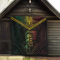 Happy Vanuatu Father Lini Day Quilt