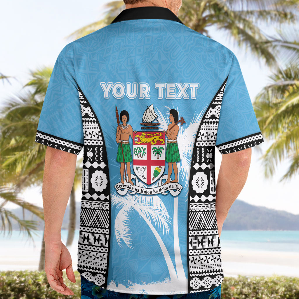 Personalised Fiji Day 2026 Hawaiian Shirt Masi Tapa Pattern With Palm Tree LT05 - Polynesian Pride