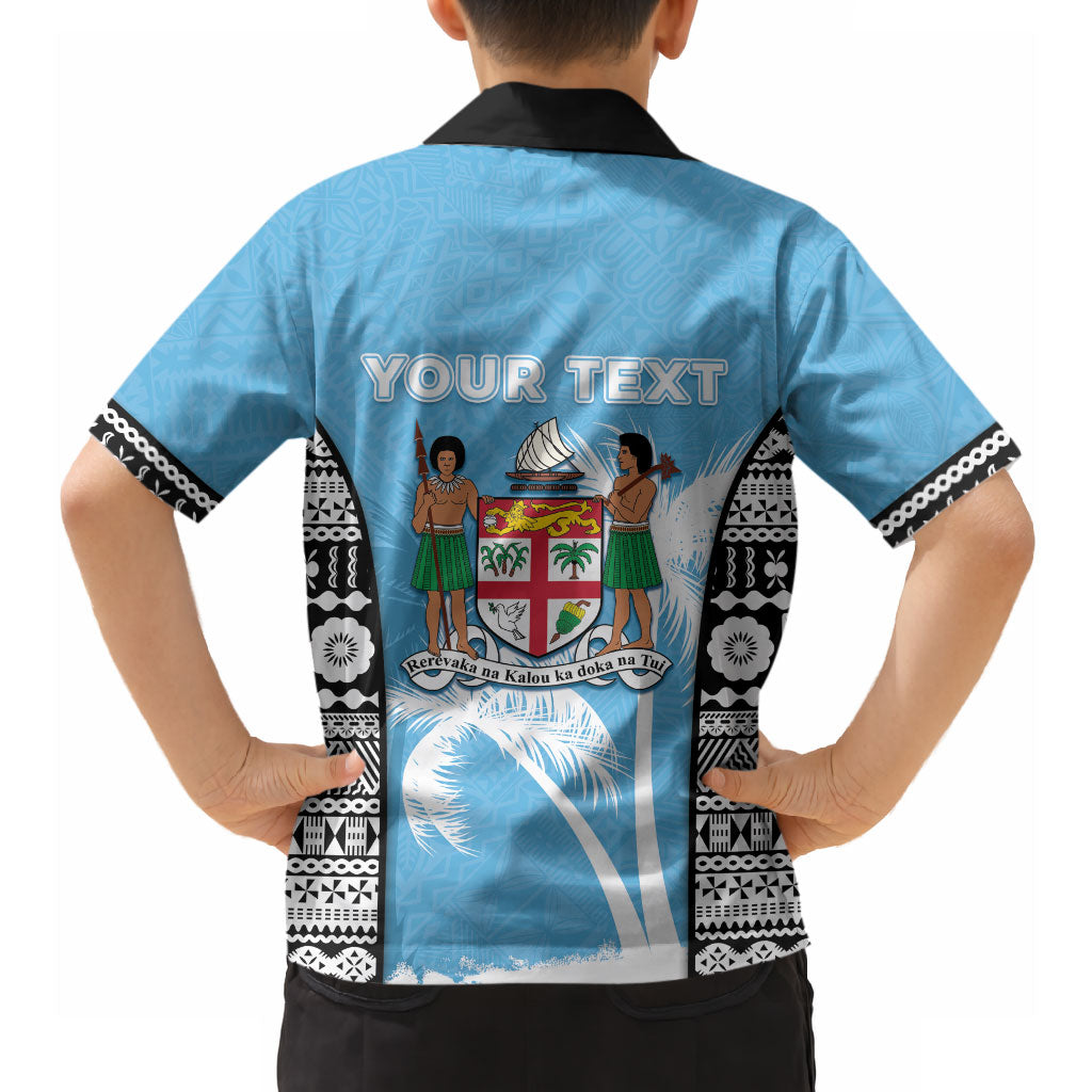 Personalised Fiji Day 2026 Hawaiian Shirt Masi Tapa Pattern With Palm Tree LT05 - Polynesian Pride