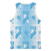 Bula Fiji Basketball Jersey White Makare Masi Tapa Pattern LT05 - Polynesian Pride