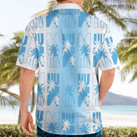Bula Fiji Hawaiian Shirt White Makare Masi Tapa Pattern LT05 - Polynesian Pride