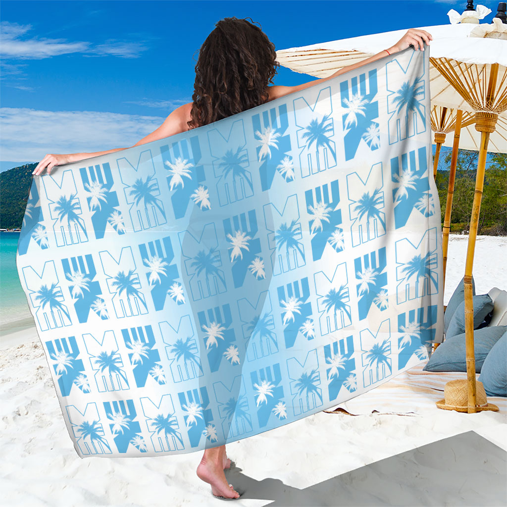 Bula Fiji Sarong White Makare Masi Tapa Pattern LT05 One Size 44 x 66 inches White - Polynesian Pride