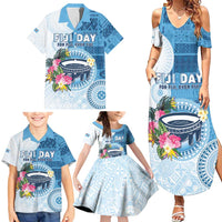 Fiji Day Family Matching Summer Maxi Dress and Hawaiian Shirt Proud To Be Fijian LT05 - Polynesian Pride