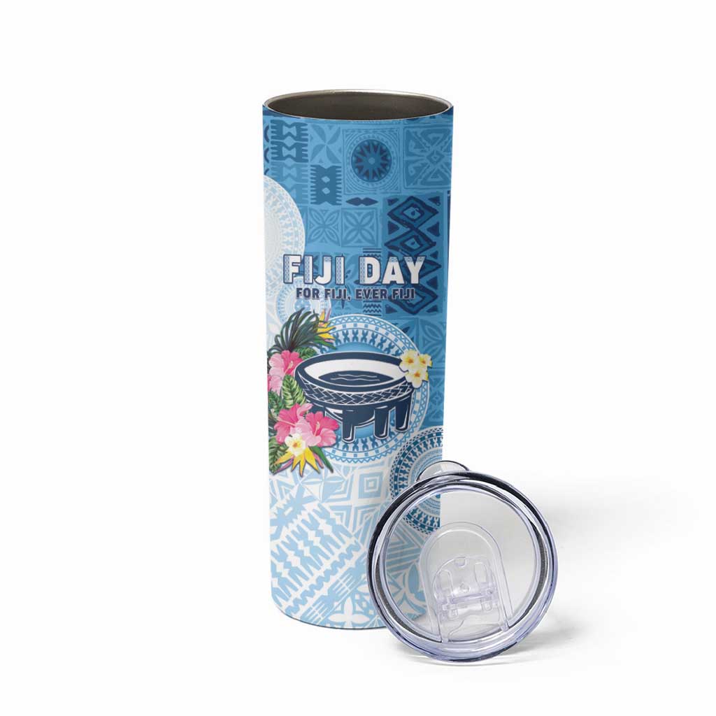 Fiji Day Skinny Tumbler Proud To Be Fijian LT05 - Polynesian Pride