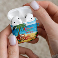 Hawaii Jolly Christmas AirPods Case Xmas Is Better At The Beach