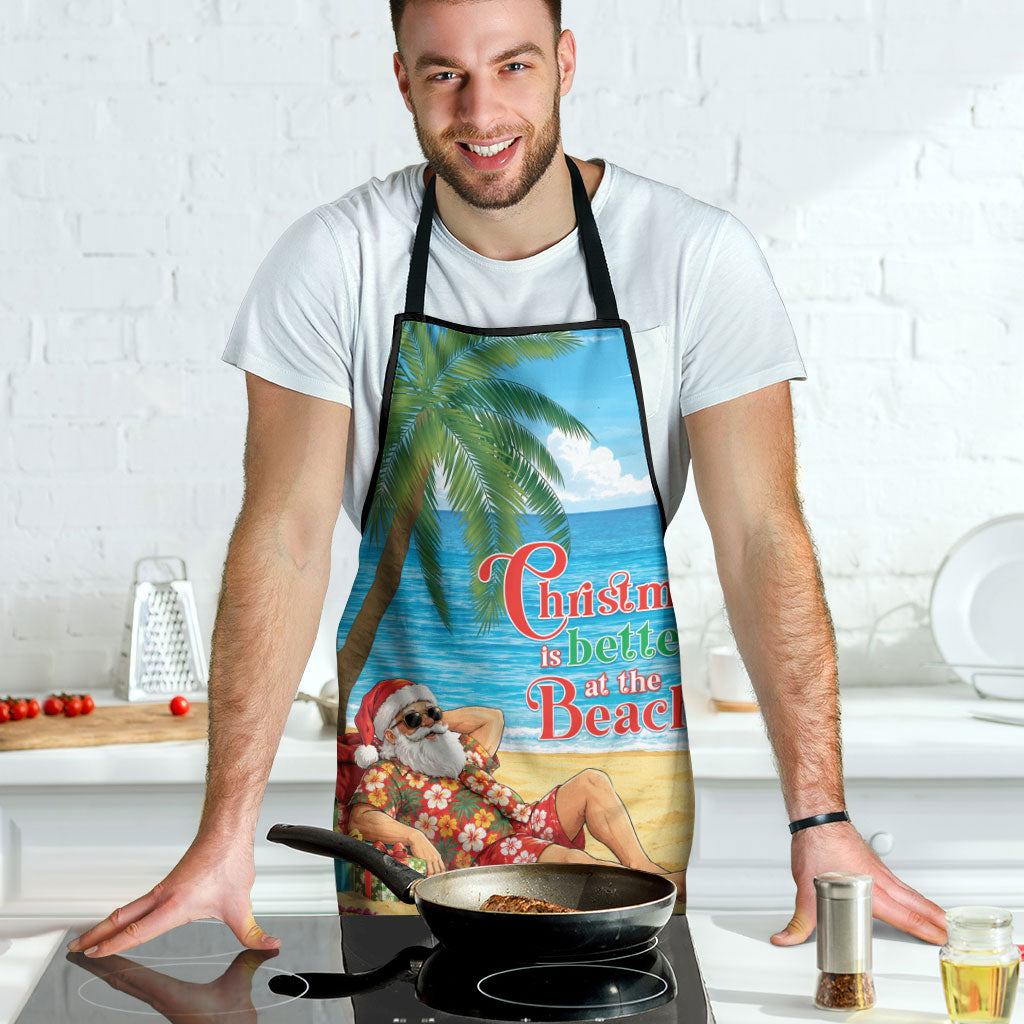 Hawaii Jolly Christmas Apron Xmas Is Better At The Beach