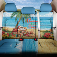 Hawaii Jolly Christmas Back Car Seat Cover Xmas Is Better At The Beach