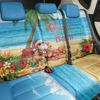 Hawaii Jolly Christmas Back Car Seat Cover Xmas Is Better At The Beach