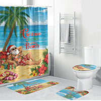 Hawaii Jolly Christmas Bathroom Set Xmas Is Better At The Beach