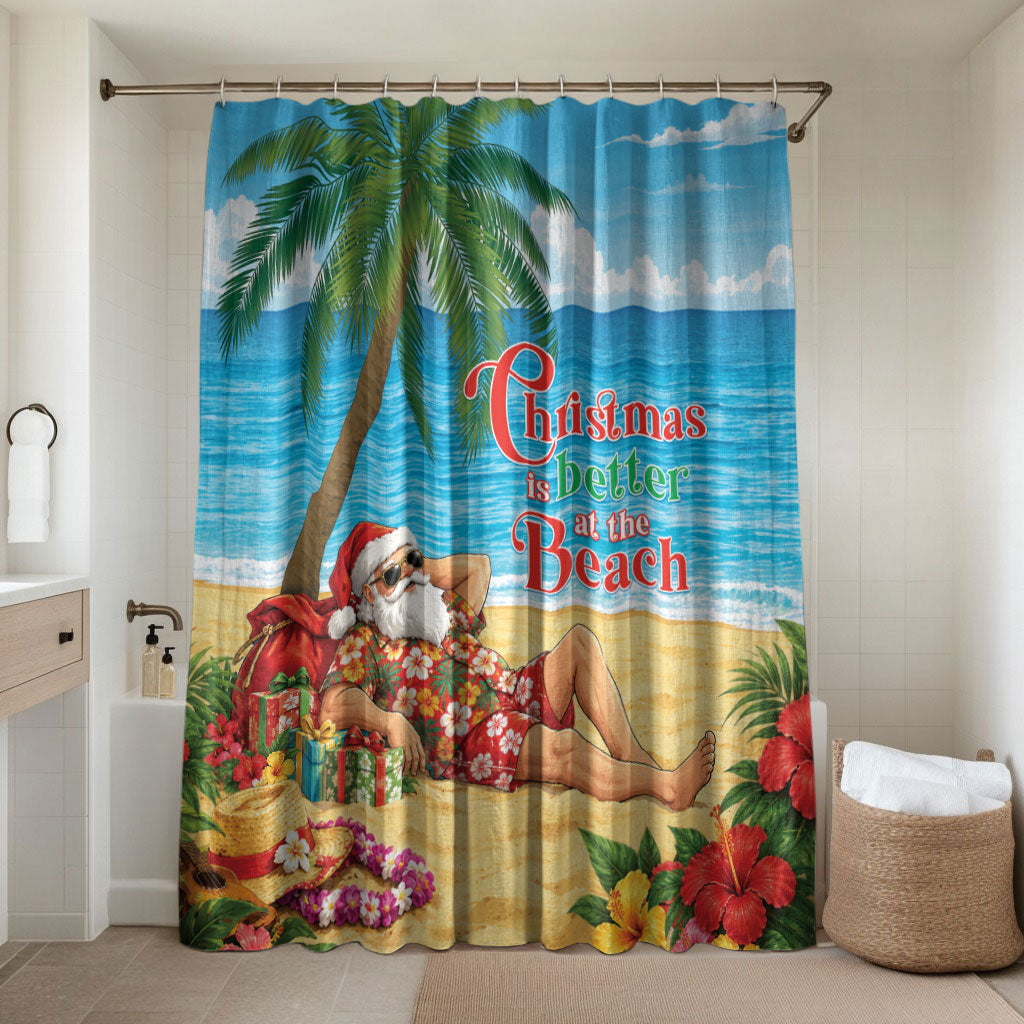 Hawaii Jolly Christmas Bathroom Set Xmas Is Better At The Beach