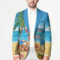 Hawaii Jolly Christmas Blazer Xmas Is Better At The Beach