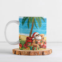 Hawaii Jolly Christmas Ceramic Mug Xmas Is Better At The Beach