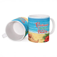 Hawaii Jolly Christmas Ceramic Mug Xmas Is Better At The Beach