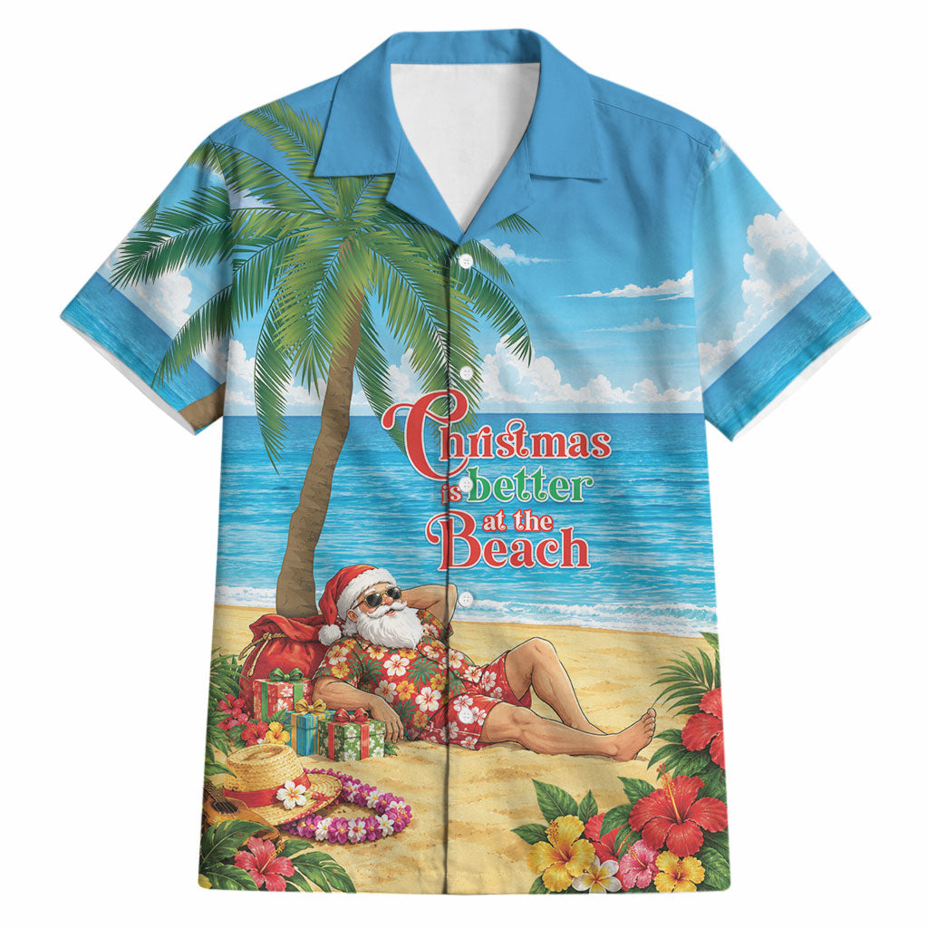 Hawaii Jolly Christmas Hawaiian Shirt Xmas Is Better At The Beach