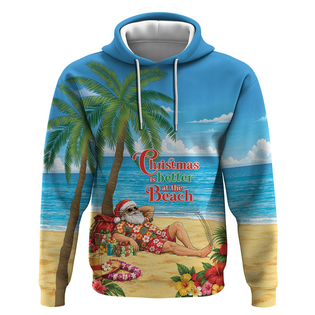 Hawaii Jolly Christmas Hoodie Xmas Is Better At The Beach