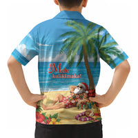 Hawaii Jolly Christmas Kid Hawaiian Shirt Xmas Is Better At The Beach LT05 - Polynesian Pride