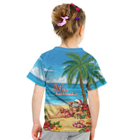 Hawaii Jolly Christmas Kid T Shirt Xmas Is Better At The Beach