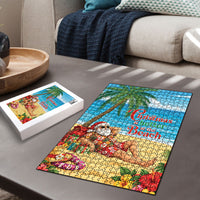 Hawaii Jolly Christmas Puzzle Xmas Is Better At The Beach