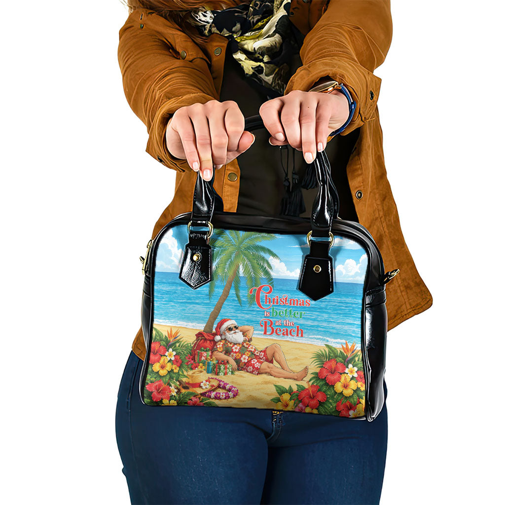 Hawaii Jolly Christmas Shoulder Handbag Xmas Is Better At The Beach