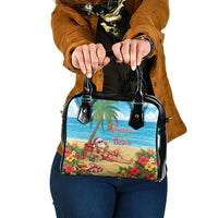 Hawaii Jolly Christmas Shoulder Handbag Xmas Is Better At The Beach