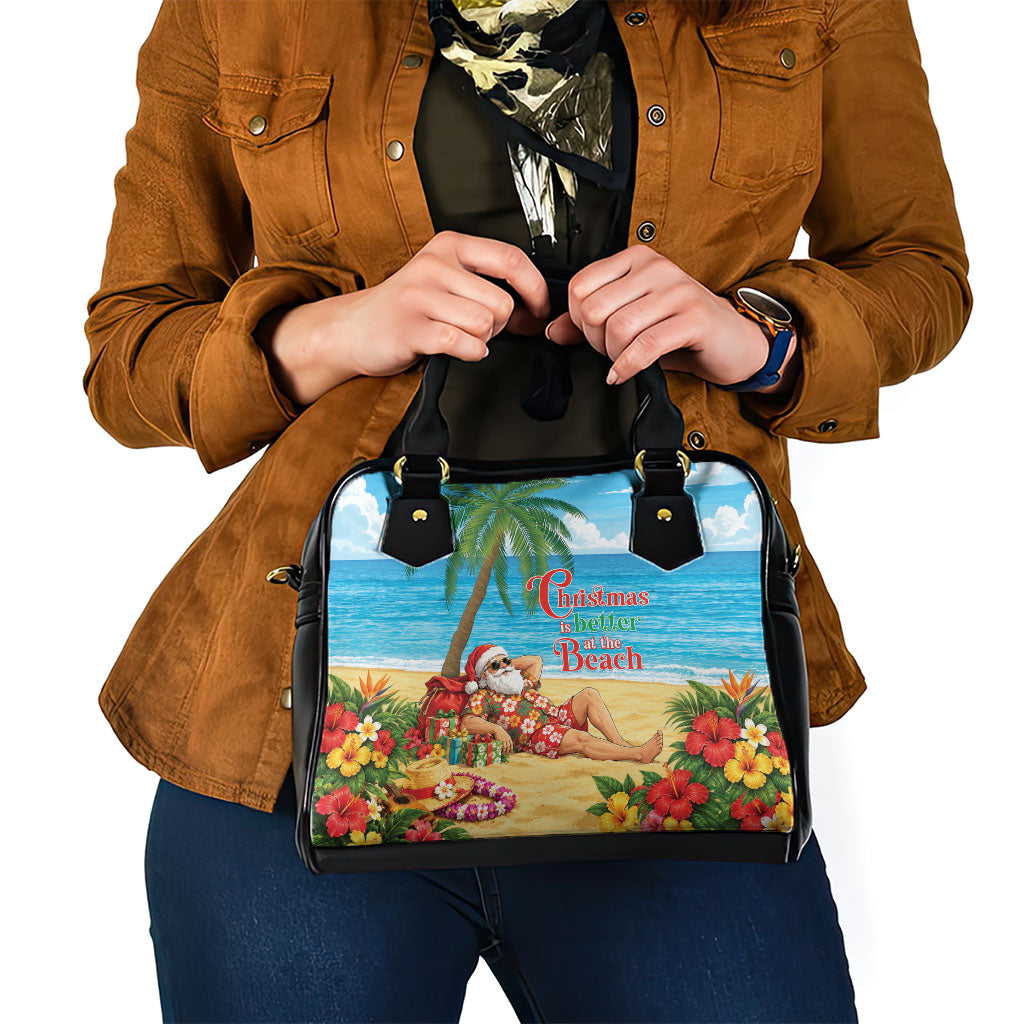 Hawaii Jolly Christmas Shoulder Handbag Xmas Is Better At The Beach