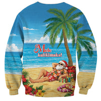 Hawaii Jolly Christmas Sweatshirt Xmas Is Better At The Beach