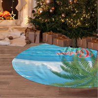 Hawaii Jolly Christmas Tree Skirt Xmas Is Better At The Beach