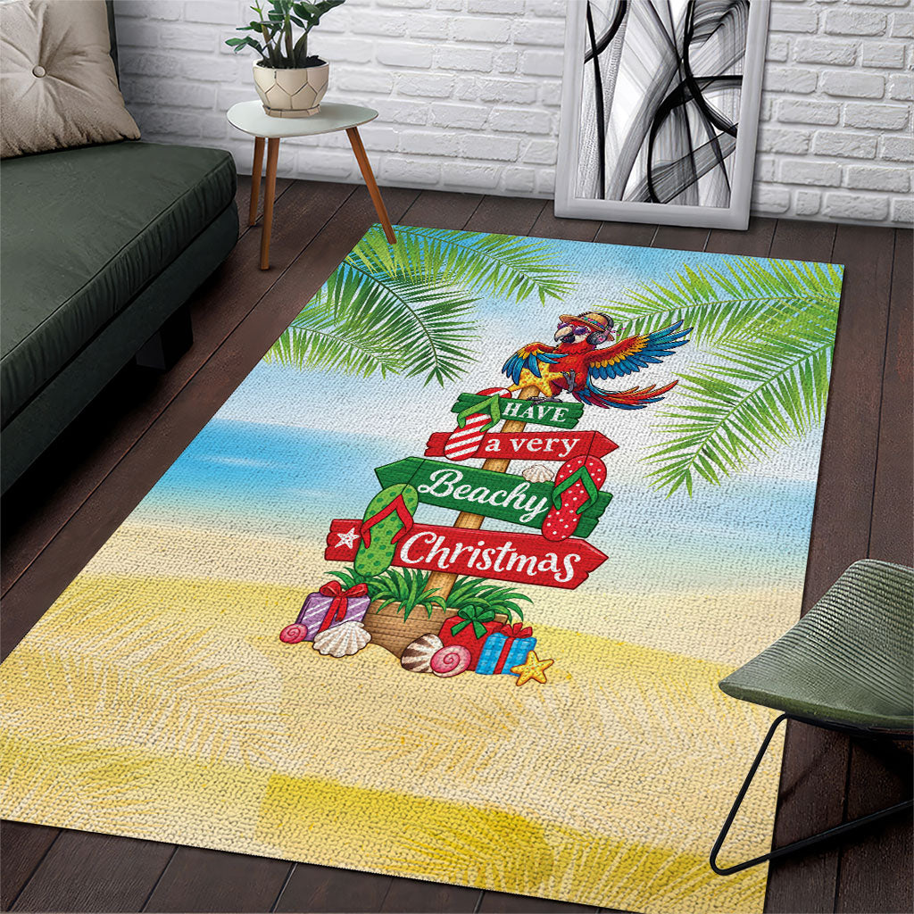 Hawaii Christmas Area Rug Have A Very Beachy Christmas